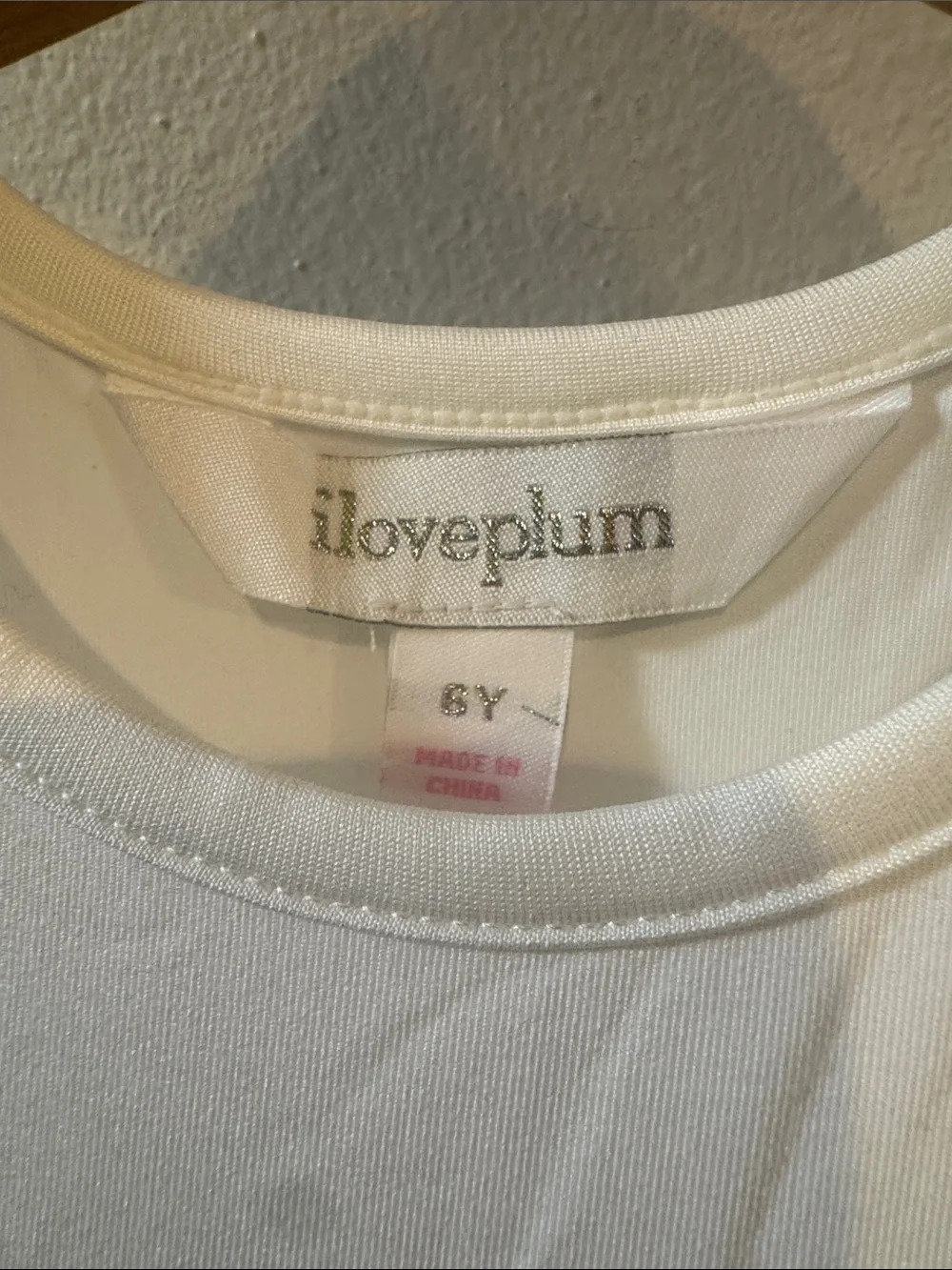 NWT 6Y iloveplum White Tank B.A.E Tutu Dress!